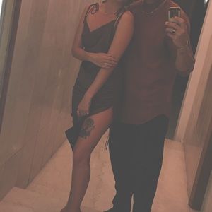 Beige Botany Slip Dress